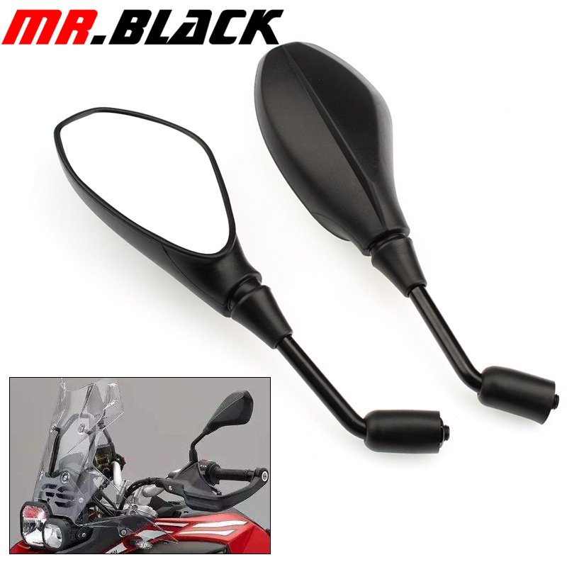 &Motorcycle Rearview Mirrors Moto Side Mirrors For Universal 10mm For BMW S1000XR S1000R R nineT R1