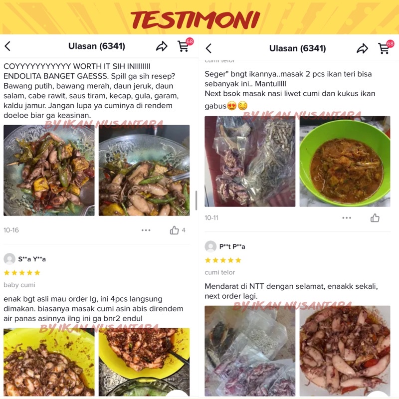 

IKAN ASIN / BABYCUMI /IKANASINNUSANTARA / SERBA10. / MINIMAL CO 4 PCS / IKAN ASIN / IKAN ASIN / IKAN