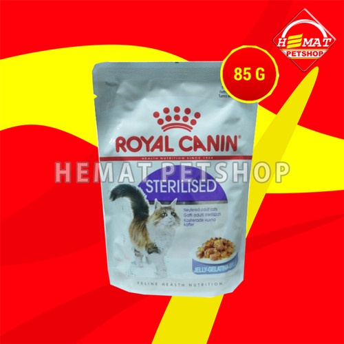 Makanan Basah Kucing Steril Royal Canin Sterillised Cat Food 85 Gram