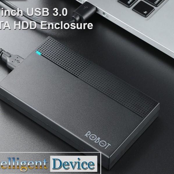 ROBOT 2.5 inch USB 3.0 SATA HDD Enclosure Casing Hard Disk