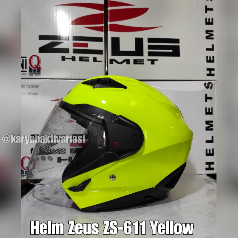 HELM ZEUS ZS-611 YELLOW
