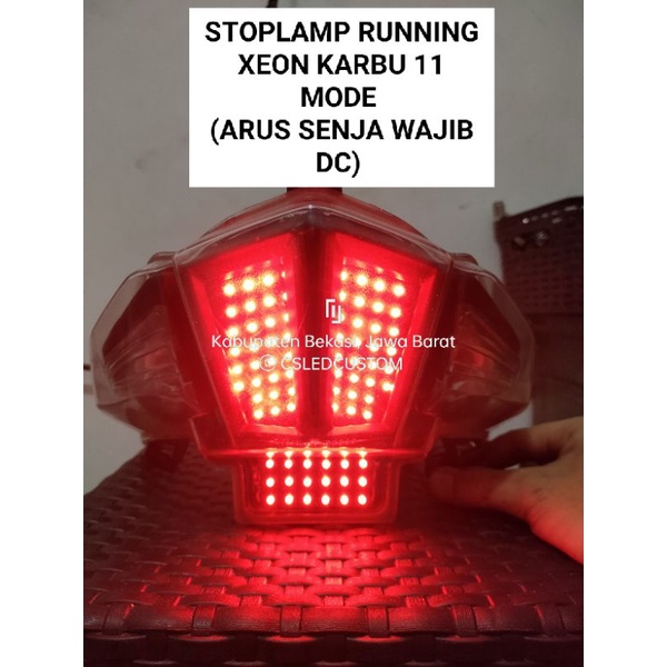stoplamp running xeon karbu & xeon injeksi xeon gt/xeon rc 11 mode auto wajib dc