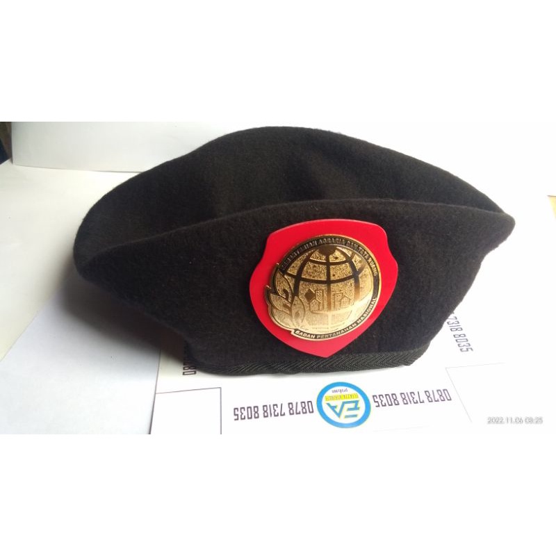 Baret  + emblem BPN RI camel