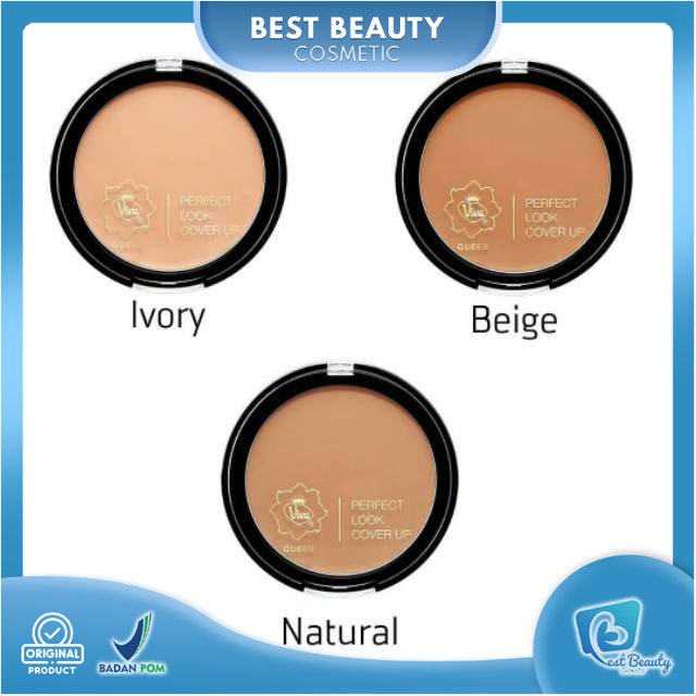 ★ BB ★  Viva Queen Perfect Look Cover Up (WATERPROOF) - Powder Foundation