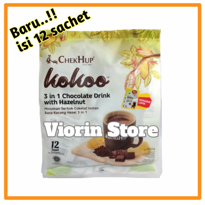 

NEW Chek Hup Kokoo Hazelnut / Chek Hup Kokoo Hot Chocolate Hazelnut