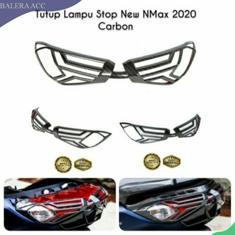 Cover list stoplamp all New Nmax 2020 motif Carbon