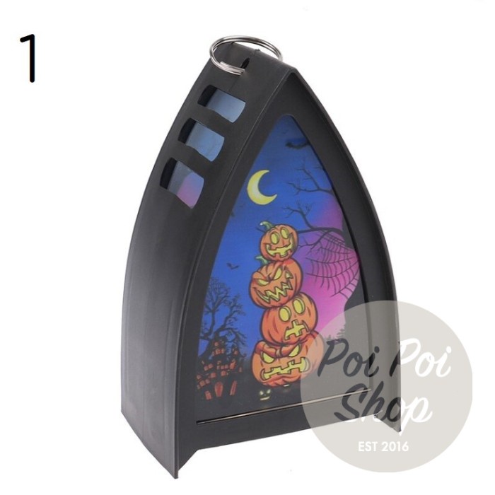 

Lentera Segitiga Halloween Murah Dekorasi Lampu Gantung Lamp Hiasan - #1