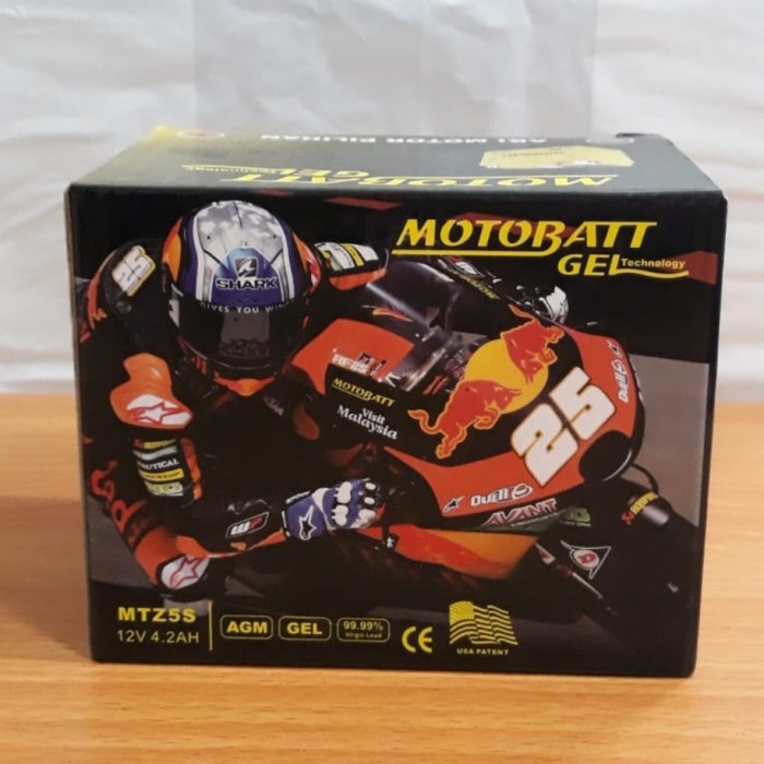 Jual Aki Motobatt Mtz5S Utk Motor Vixion, Byson, Mio J, Jupiter Mx (New