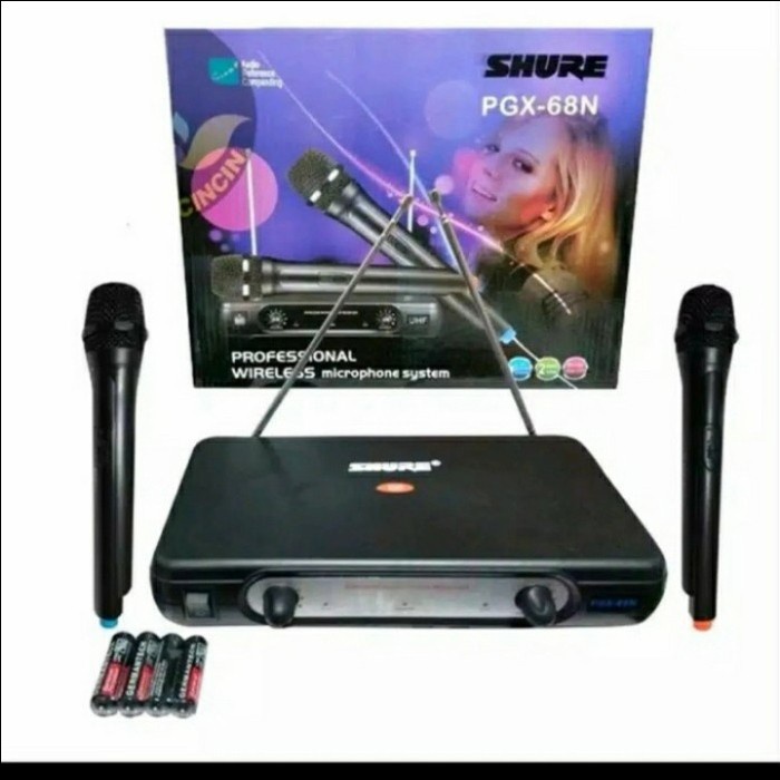 MIC WIRELESS SHURE PGX 68N WIRELESS MICROPHONE ORIGINAL