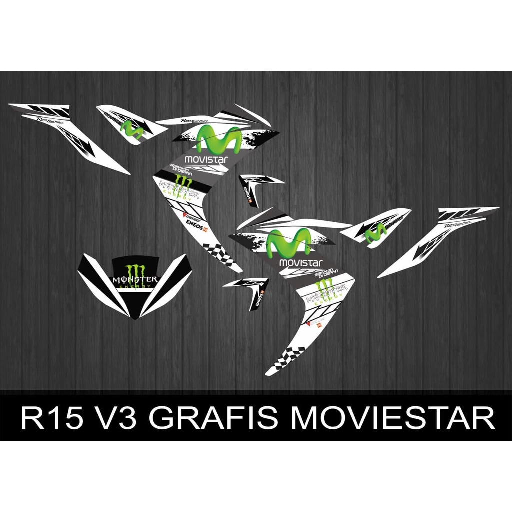 STRIPING R15 V3 GRAFIS MOVIESTAR