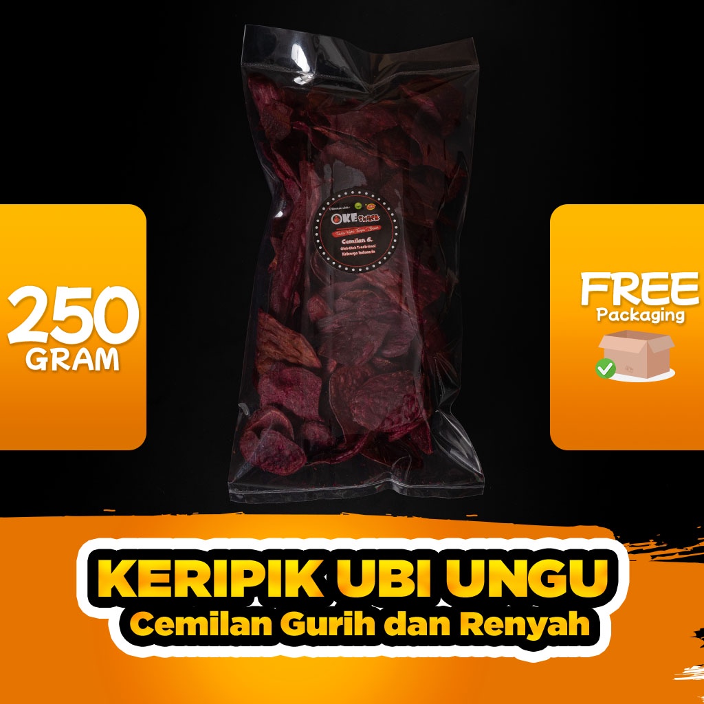 

OkeSnack Kripik Ubi Ungu