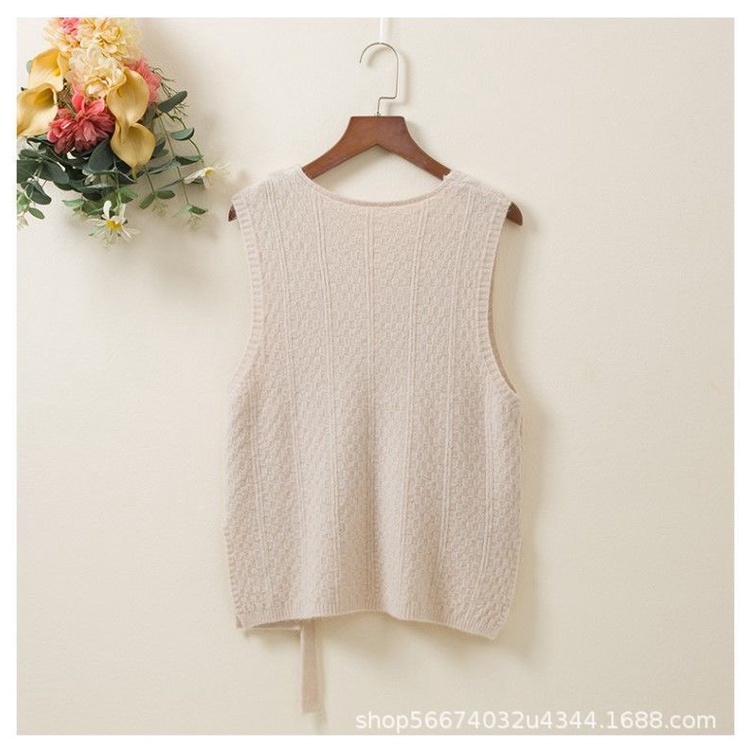 VEST RAJUT wanita premium korea style murah tanpa lengan