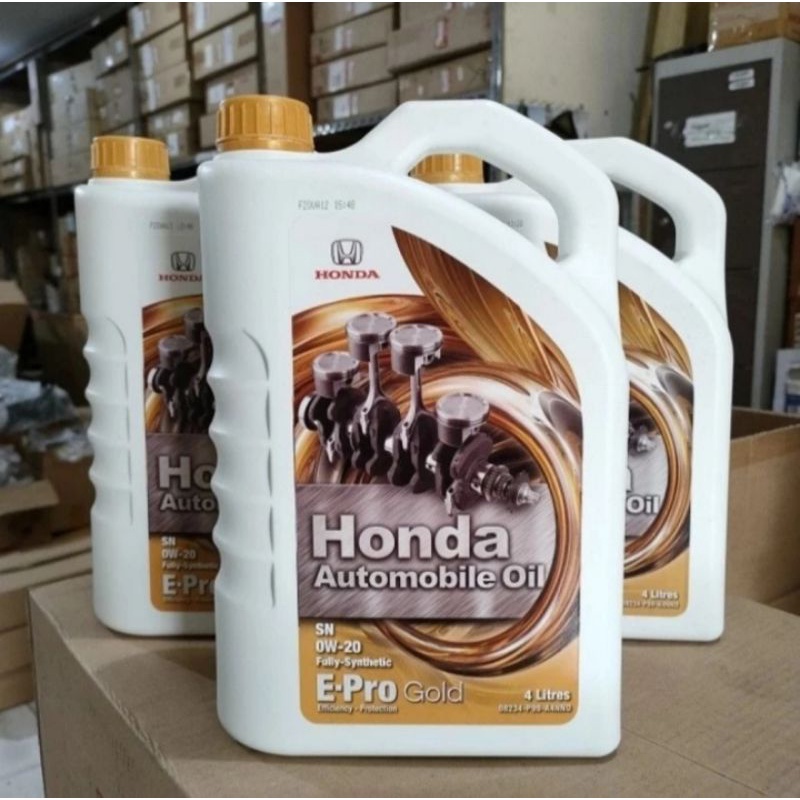 oli Honda epro- Gold 0W-20 4Liter