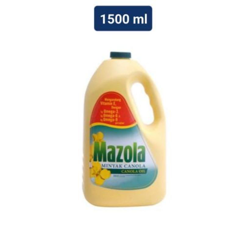 Mazola Minyak Kanola Canola Oil Cooking oil 1500ml