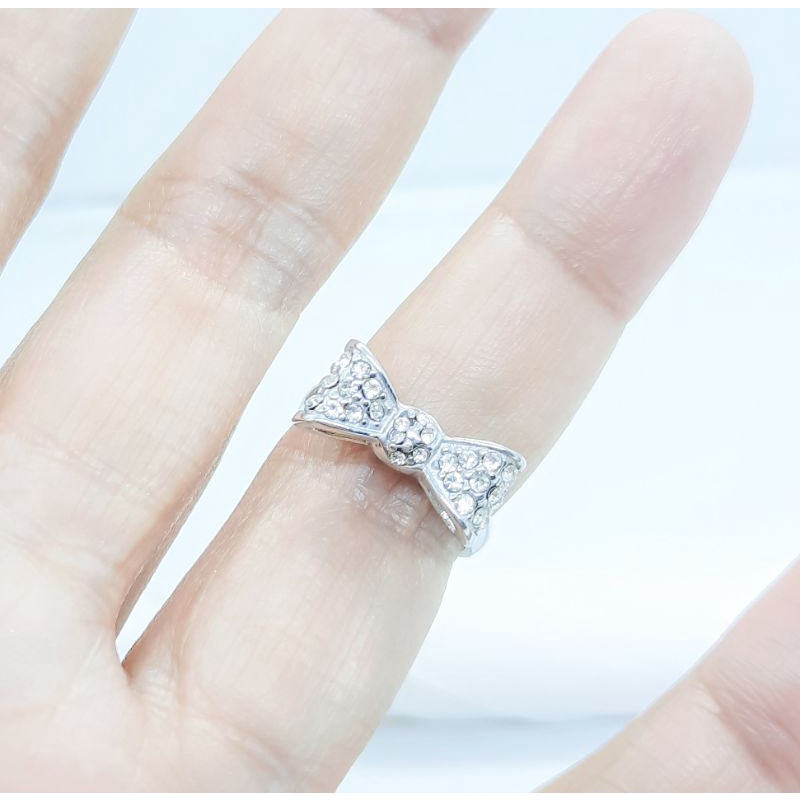 cincin titanium anak anak tidak karat size 4