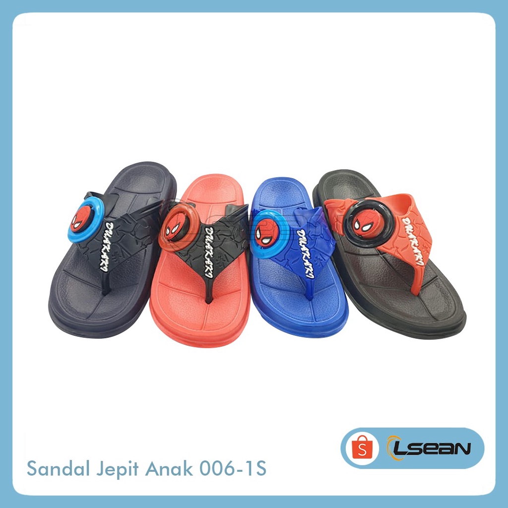 Sandal Jepit Anak Murah Captain America Spiderman