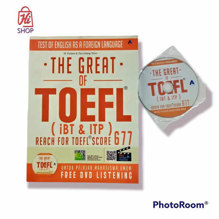 Tes Buku The Great Of Toefl (Ibt & Itp)