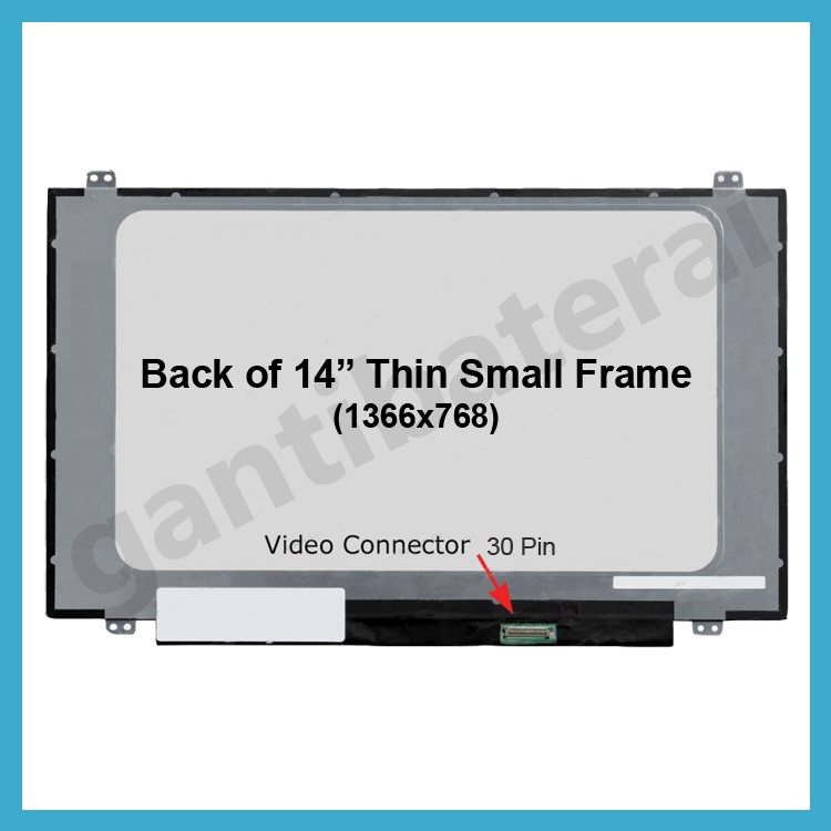 LED LCD Laptop X407UA X407UB X407UF 14.0 inch 30 pin slim smal