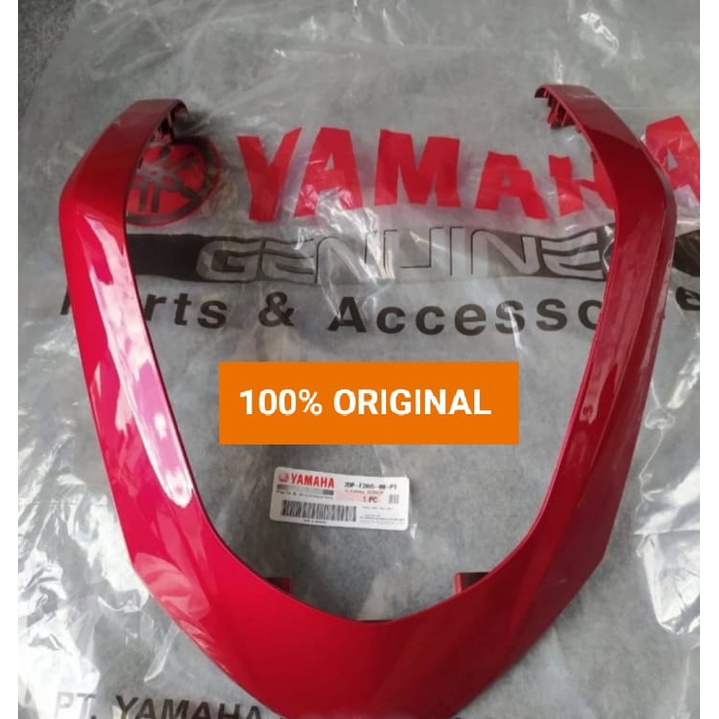 LIST U COVER LIST BAWAH WINDSHIELD MERAH GLOSS NMAX ASLI ORI YAMAHA 2DP F2865 00 P3