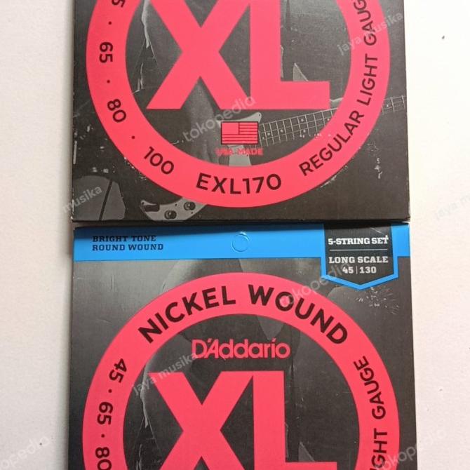 Senar Bass Daddario 4 & 5 String Original