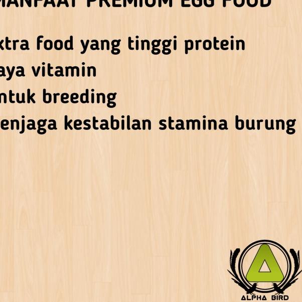 Egg Food Premium Kenari CEDE PREMIUM