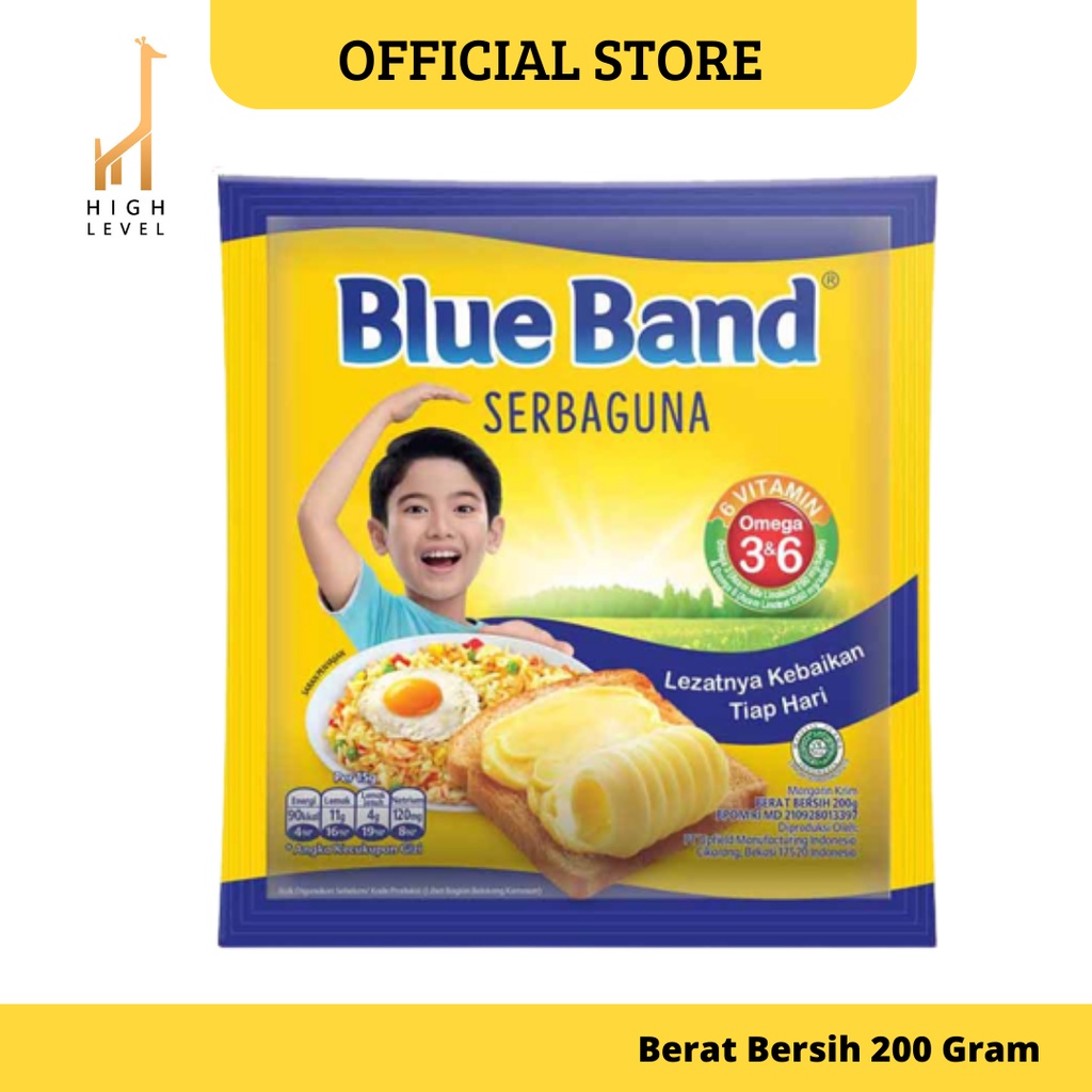 

Blue Band Margarine Mentega Serbaguna 200gr