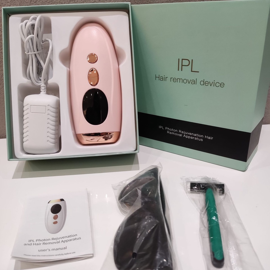 IPL Laser Hair Removal Perontok Bulu Permanent Alat Penghilang Bulu Tanpa Sakit 999999 FLASH