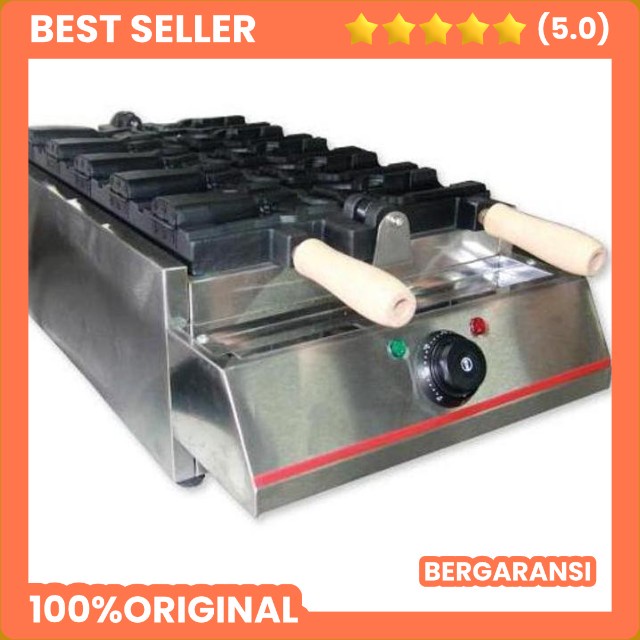 MESIN WAFFLE IKAN MULUT TERBUKA SMALL FISH WAFFLE MACHINE FWB-G1101S FOMAC MURAH PUSAT MESIN
