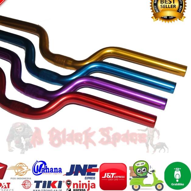 Handlebar FIXIE - Stang Sepeda Fixie ALLOY - Biru