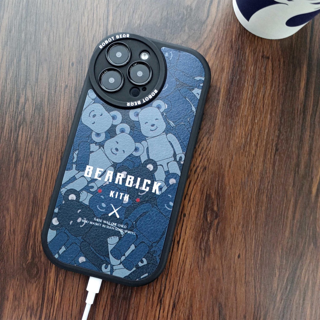 Case Bahan TPU Motif Beruang Untuk iPhone 14 14pro 14Plus 14prm 13 13pro 13pro 11 7Plus 8Plus Xr XS 12pro Max