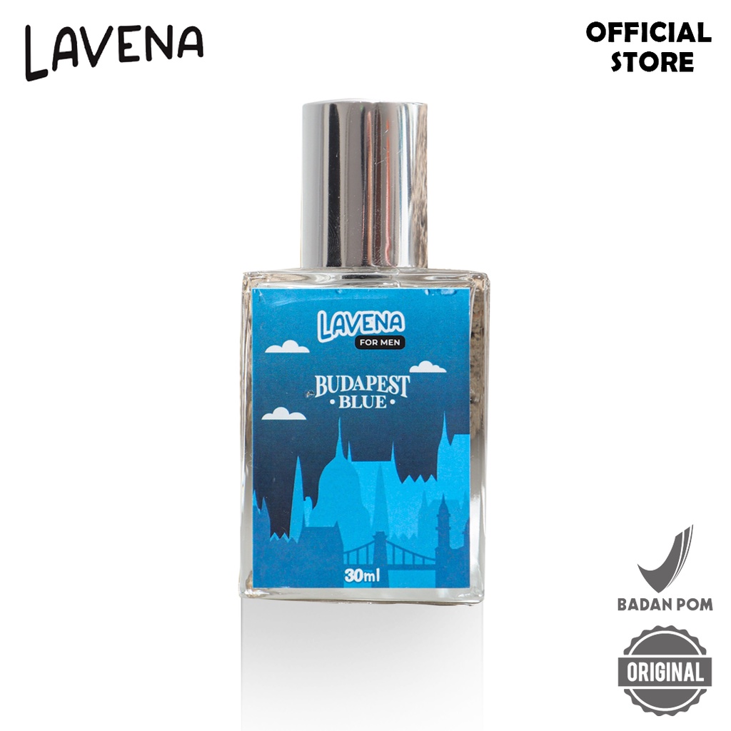 Lavena  Parfum Minyak Wangi EDP  Spray Budapest 30ml