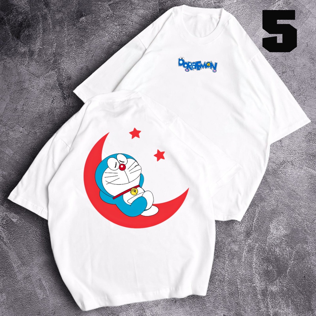 GSC - Kaos Oversize DORAEMON SERIES / Kaos Oversize Bahan Cotton 24S