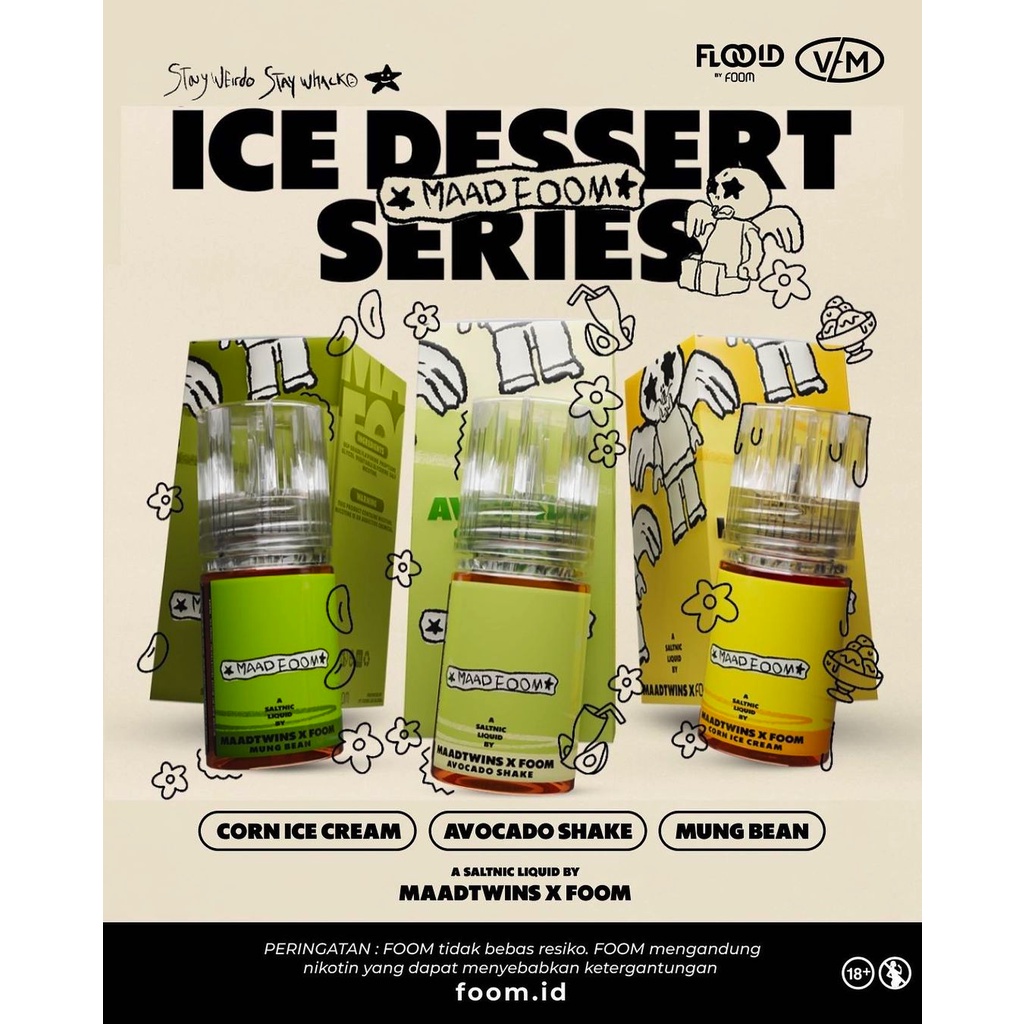 MAAD FOOM SERIES ICE DESSERT 30ML