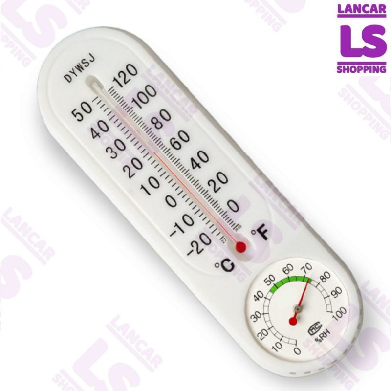 [COD] Thermometer hygrometer Wall Termometer Dinding Alat pengukur suhu ruangan