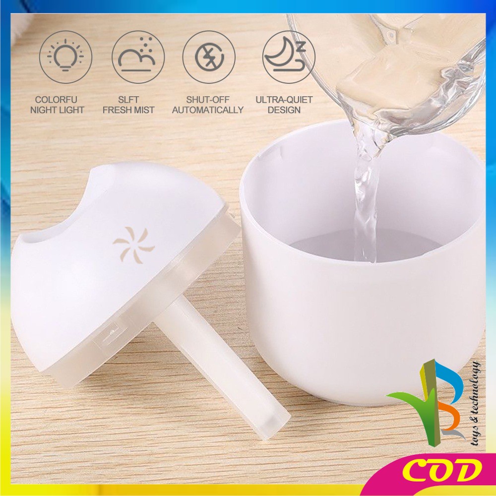 RB-C430 Air Aroma Mini Humidifier Diffuser USB Air Mini Portable / Pelembab Udara / Purifier Aromatherapy Essential Oil Difuser