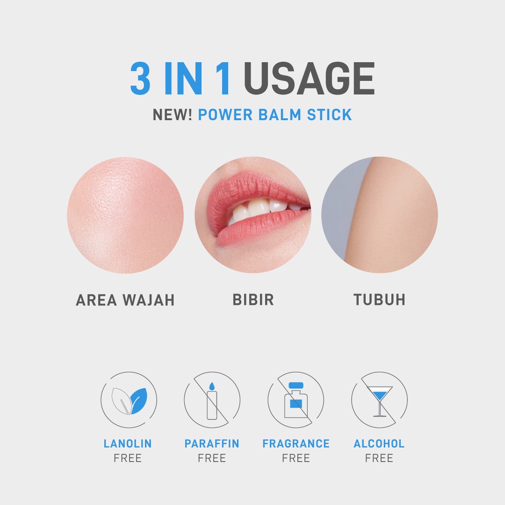 𝐑𝐀𝐃𝐘𝐒𝐀 - NAMA Power Balm 3-in-1 Anti-Wrinkle Moisturizing Stick