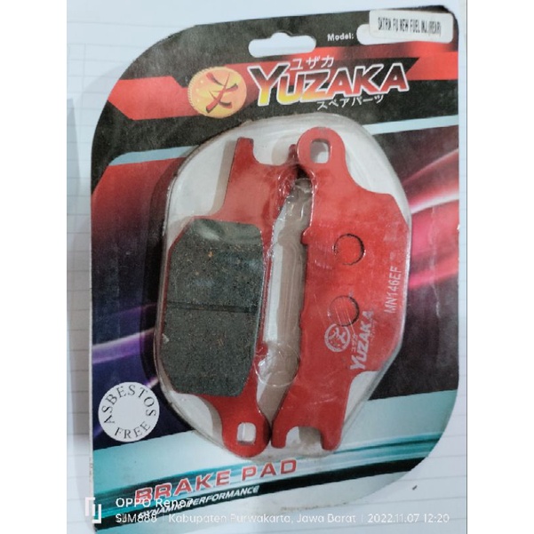 disped/kampas rem belakang satria fu injeksi