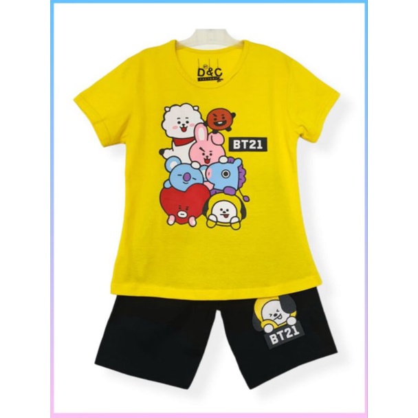 Baju anak perempuan setelan anak perempuan kaos anak perempuan grosir baju anak pusat baju anak D&C 
