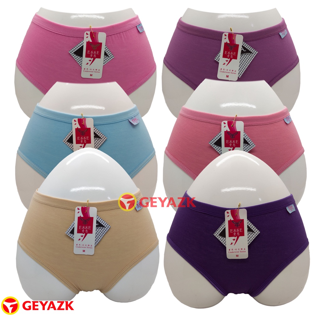 6 Pcs Celana Dalam Perempuan Cd Wanita Dewasa Terlaris