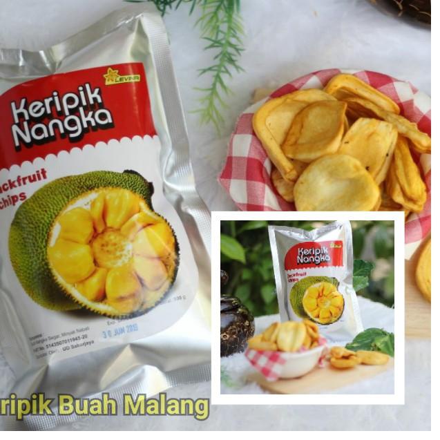 

❀ Keripik Nangka Super Malang Levina 100g, Pusat Grosir Keripik Buah Nangka Khas Malang ㄿ