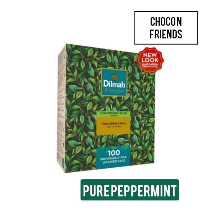 

TERBARU Teh Dilmah 100sachet Peppermint /TEH DIET/TEH PELANGSING/TEH HIJAU/TEH JATI CINA/TEH JAGUNG