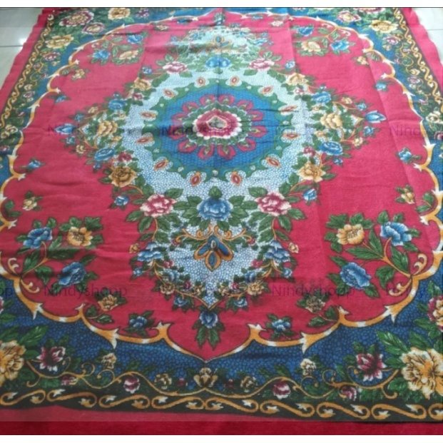 Karpet Turki  JUMBO Permadani Bisa Lipat Carpet Turkey Turky  Tikar Piknik  Karpet Lantai Ruang Tamu