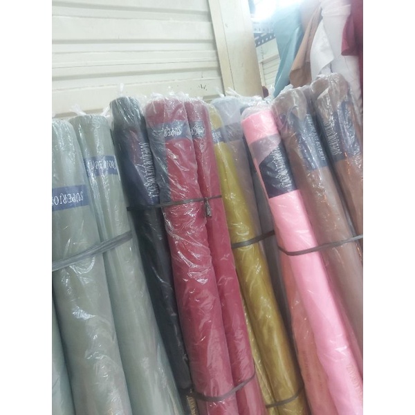Kain Organza Silk Premium Rollan Isi 50yard Organsa