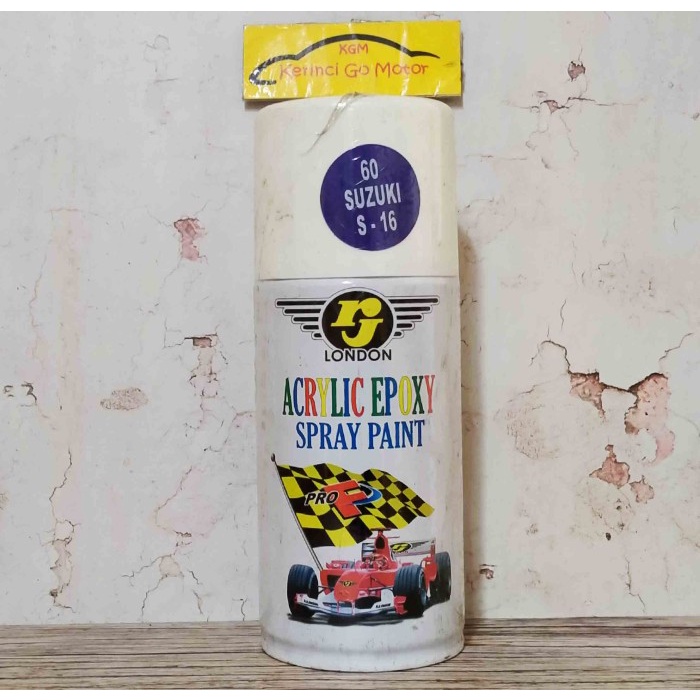 RJ LONDON SPRAY PAINT CAT SEMPROT SUZUKI S-16 BS3-B60 300cc