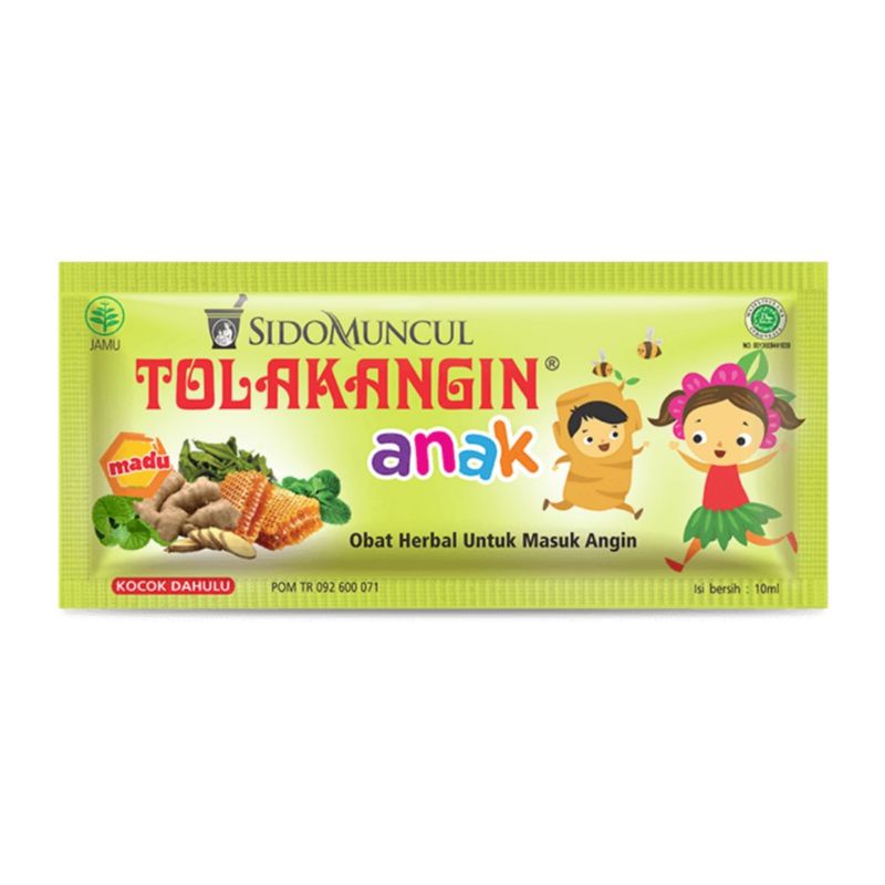 Tolak Angin Anak Cair Herbal Masuk Angin Sachet @ 15ml