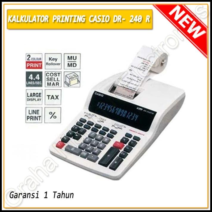 Kalkulator Printing Casio Dr- 240 R