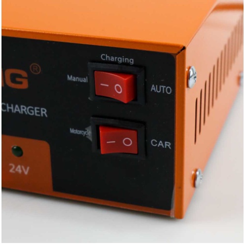 Charger Aki Mobil Motor 130W 12V/24V + LCD Repair