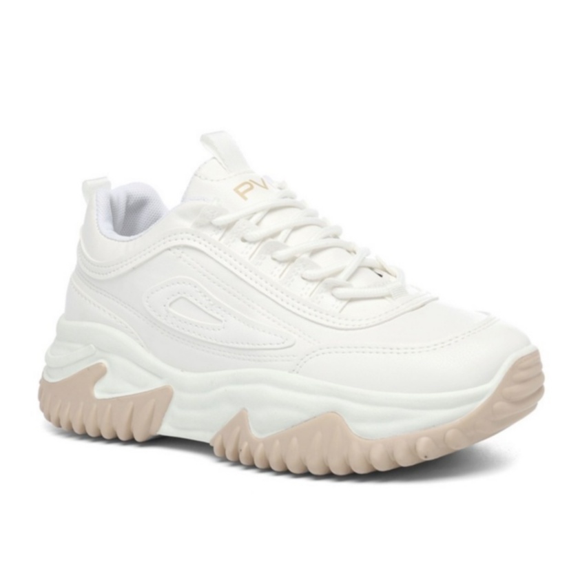 Sungwoon Sepatu Sneakers Wanita Putih Sport Shoes Cream 298