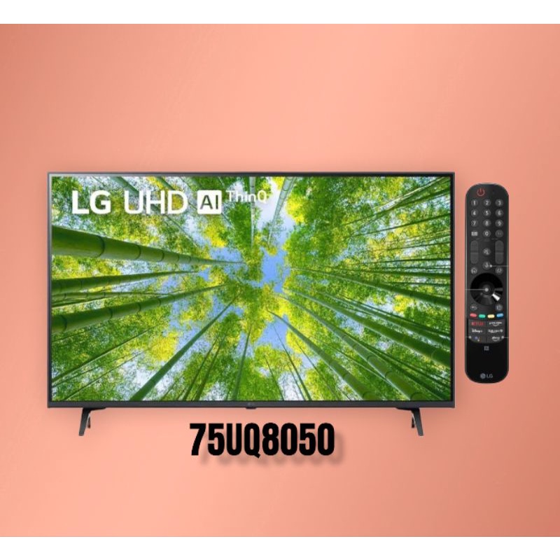 LG 75UQ8050 4K UHD SMART LED TV 75 Inch 75UQ8050PSB 75UQ 8050