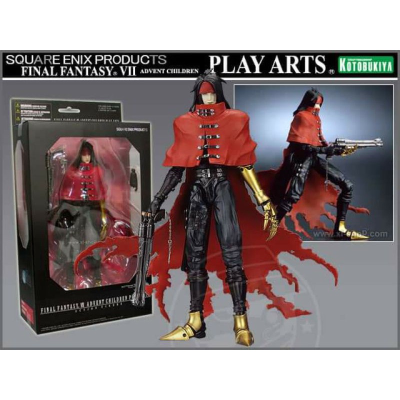 PLAY ARTS FF7 VINCENT VALENTINE FINAL FANTASY